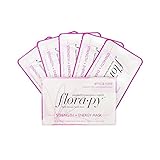 Florapy Beauty Strength + Energy Sheet Aromatherapy Mask, Arnica Rose, 5 Count