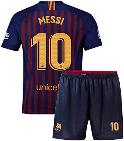 Bjersore Youth #10 Kids New 2018/19 Home Soccer Jersey & Shorts Sizes Blue