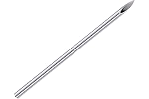 BODYJEWELRYONLINE 1PC Body Piercing Needles 8G 10G 12G 13G 14G 15G 16G 18G 20G 316L Surgical Steel Disposable Sterile Piercing Needle - Sold Individually