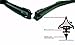 EURO-BLADES Front Windshield Wiper Blades set compatible with audi Q7 of 2 Factory fit 2007-2015