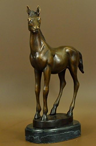 Marius Collectors Edition Horse Bronze Statue on marble base Figure