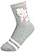 JJMax Women's Hello Kitty Cute Cotton Blend Ankle Socks Set (4 Pair Ankle)