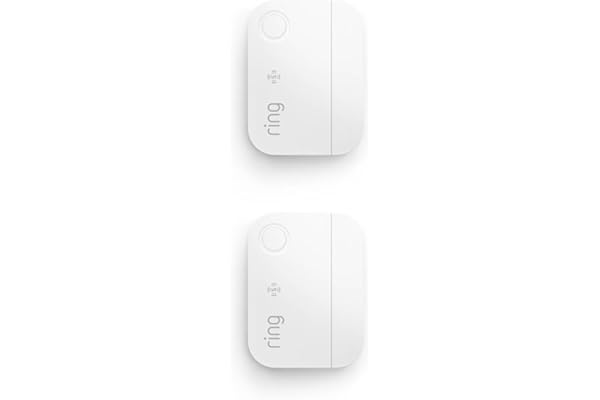 Ring Sensors: Window & Door Sensor (newest model) 2-pack â€“ Instant notifications, on Amazon Sidewalk, Pro Monitoring available (sold separately)