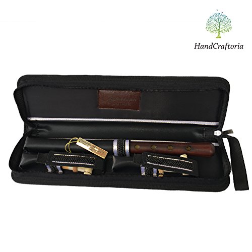 SALE - Professional Armenian DUDUK, leather case, 2 Pro reeds, Apricot Wood Flute Oboe Balaban Woodwind Instrument - Key A duduk with leather case - Playing Instruction