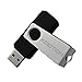 KOOTION 10PCS 8GB USB 2.0 Flash Drive Memory Drive Swivel Memory Stick Flash Memory Black