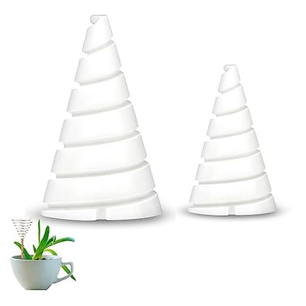 Dedjgoo 2Piece Fibonacci Coil Winding Clips Plastic Coppergarden Tools for Electric Culture Copper Gardening Antenna, Electric Culture Gardening Antenna