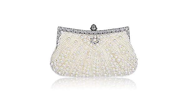 white evening bag