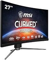 MSI 32 inch 1000R Curved Gaming Monitor 165Hz 1ms Rapid Boost AMD FreeSync view 3