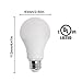 14W (100-150 Watt Equivalent) 4 Pack A19 LED Light Bulb, 1600 Lumens 5000K Daylight White, E26 Medium Screw Base, UL Listed, XMprimo