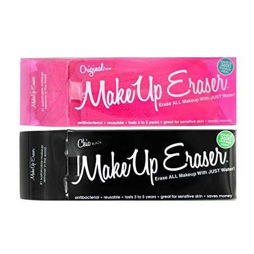 MakeUp Eraser Bundle, Original Pink & Chic Black.