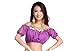 ZLTdream Lady's Belly Dance Lanterns Short Sleeve Bra Top with Chest Pad