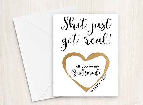 would you like to be my maid of honor