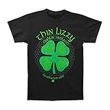 Thin Lizzy Men's Four Leaf Clover T-shirt Black