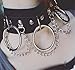 JOJO & LIN Goth Gothic Accessories Handmade Chokers for Women Collar Necklace (Black O Ring)