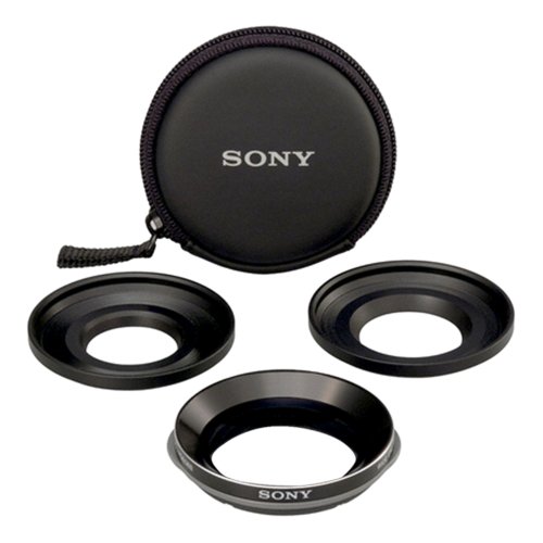 Sony VCLHGE08B Wide-End Conversion Lens for 37mm/30mm Camcorders
