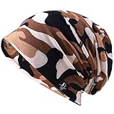 VECRY Men Slouch Hollow Beanie Thin Summer Cap