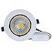 Lemonbest Energy Saving Dimmable 7W Recessed Ceiling LED Bulb Spot Light Fixture 7 watts COB LED Downlight Flood Lighting Lamp Warm White