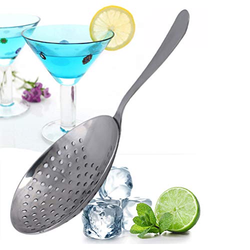 BESTONZON 1pc Edelstahl Cocktail Sieb/Bar Sieb, professionelle Barkeeper Zubehör (16cm) – Bild 3