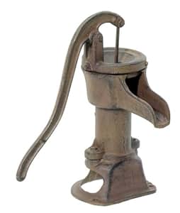 Amazon.com : Iron Antique Style Hand Water Pump ~ Garden ...