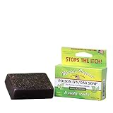 Marie's Original Poison Ivy Soap Bar - 100% All Natural Triple Acting Formula - Anti Itch Treatment for Poison Ivy, Poison Oak and Sumac - Removes Oils, Soothes and Relives Rashes - 2.9oz