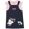 Peppa Pig Meisjes Overgooier Jurk en T-Shirt Eenhoorn