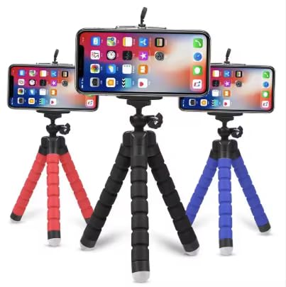 Photo 1 of 1 Flexible Mini Tripod for Mobile Phones & Video Cameras | Portable, Shockproof, Waterproof