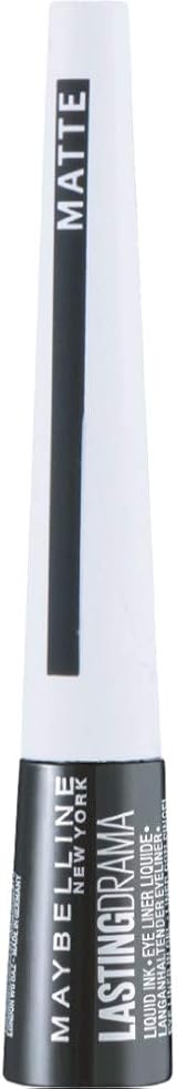 Maybelline Master Ink Eyeliner Matte Charcoal Black 0.04 oz High-Precision
