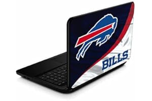 Skinit Decal Laptop Skin Compatible with 15.6 in 15-d038dx - Officially Licensed NFL Buffalo Bills Design