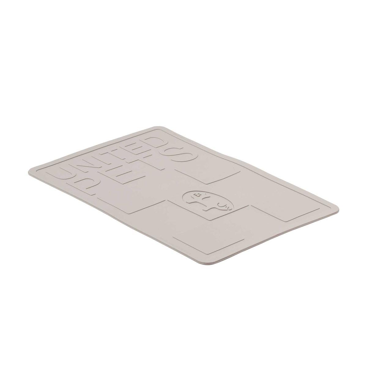 United Pets Mustafa Bowl Mat, Medium, Light Grey — image 1