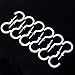 CandyHome 12 Pcs 2 Inches Ceiling Hooks Cup Hook Holder Screw-in Hooks for Hanging Plants Mugs Kitchen Utensils Wind Chimes and More (White)