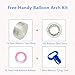 B&S FEEL 104 Pcs Pastel Balloons 10 Inch with Balloon Arch Kit for Birthday Unicorn Party Baby Shower