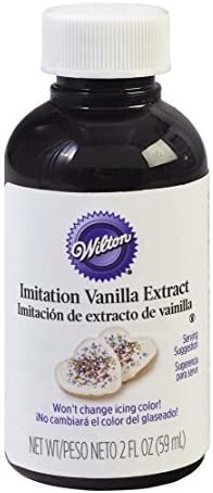 Amazon Com Wilton W Imitation Clear Vanilla Extract 2 Ounce Kitchen Dining