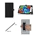 ProCase Folio Case with Stand for Galaxy Tab 4 7.0 Tablet 2014 (7 inch Tab 4, SM-T230 / T231 / T235), with Hand Strap & Pen Holder (Black)