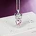 J.NINA Gifts for Kids Cat Necklace for Animal Lover Women Pendant with Rose Swarovski Crystal Women Necklace Birthday Anniversary Back-to-School Gifts for Wife Daughter Niece Girlfriend Teacher Sister