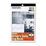 Driver's Daily Log, 5 1/2 X 7 7/8, 31 Sets/Book