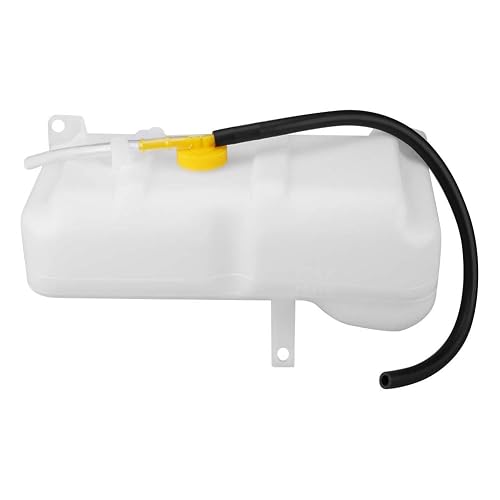 Coolant Reservoir Tank DEALPEAK Car Coolant Overflow Bottle Dual Pipe ...