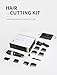 WONER Hair Clippers, Cordless Rechargeable Hair trimmer for Families,13-piece Electric Haircut Kit for Beginners Friendly Men