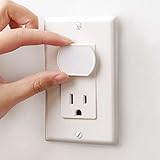 Baby Mate 12 PCS Child Safety Electrical Outlet Plugs (White, 1.3