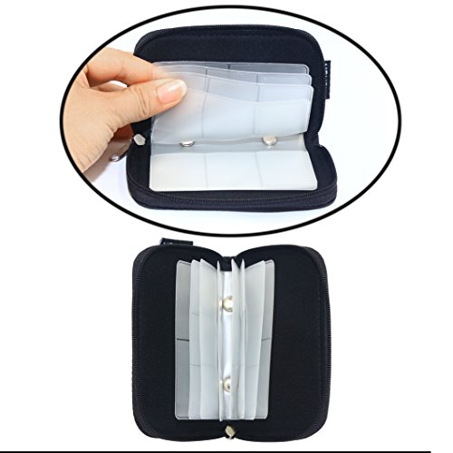 image for Honsky Memory Card Holder, 3 Set 22 Slot SD CF SDHC SDXC MMC Micro SD 