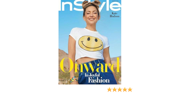 Instyle Magazine March 21 Kate Hudson Cover Instyle Amazon Com Books