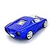 SHIGOO 2.4GHz Wireless Optical Cool Sports Car Mouse 1600DPI High Tracking Speed Wireless Mice for Computer Laptop (Blue)