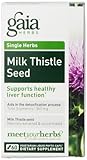 Gaia Herbs Milk Thistle Seed Liquid Phyto-Capsules, 60 Count