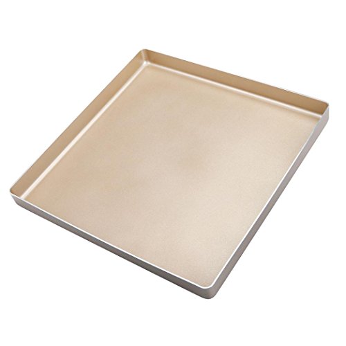 Click Here to See More Images Nonstick Bakeware, Sacow Warp Resistant Baking Pan Cookie Sheet Baking Tray Jelly Roll Carbon Steel Pan