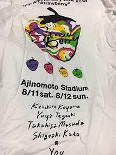 Amazon News Strawberry Tシャツ 15周年 Anniversary Live 18 Strawberry 公式グッズ 公式写真１種 セット アイドル 芸能人グッズ 通販
