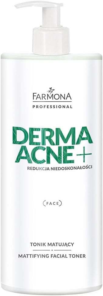 Farmona Derma Acne Plus Antibacterial Facial Toner 500ml Oily Acne Prone Skin