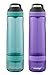Contigo 2-Pack Autoseal Infuser Bottles (Grayed Jade/Grape)