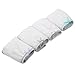 Buyless Fashion Girls Panties White Soft Cotton Briefs Underwear with Colored Trim 4 Pack - BW14-GW-13-14