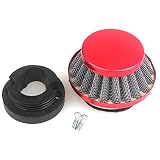 Wingsmoto 42mm Air Filter 47cc 49cc 2 Stroke Super Pocket Bike Upgrade Kit Mini Dirt Bike ATV Quad Aluminium Air Filter Set