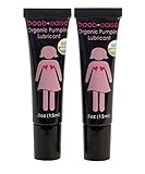 bamboobies Lanolin-Free Breast Pump Lubricant, Safe for Breastfeeding, 2 Tubes