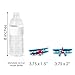 Big Dot of Happiness Taking Flight - Airplane - Dessert Cupcake Toppers - Vintage Plane Baby Shower, Birthday Party Clear Treat Picks - Set of 24